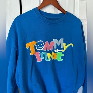 Tommy Innit Blue Crewneck Sweater Unisex Medium Official Merch